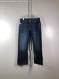 Cinch Mens Blue Carter 2.4 Mid Wash Stretch Denim Bootcut Leg Jeans Size 32x30 image number 1