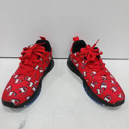 Champion Men's Red Logo Shoes CM100241M Size 12M