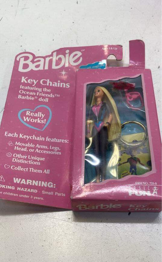 1996 Mattel Barbie Keychains Bundle Lot Of 3 NIP image number 2