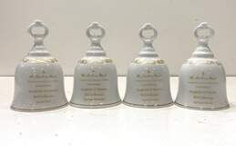 Danbury Mint Porcelain Song Birds of America Set of 4 Bells alternative image