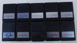 10 Count Sony PS2 Memory Card Lot alternative image