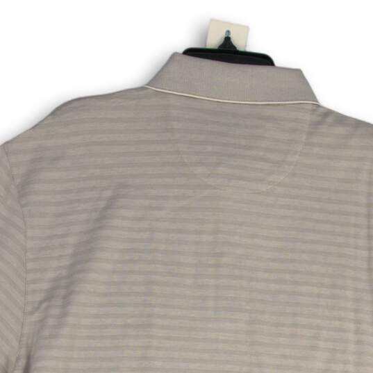 NWT Jos. A. Bank Mens Gray Short Sleeve Pullover Polo Shirt Size XL image number 4