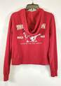 True Religion Womens Red Full Zip Long Sleeve 2 Piece Sweatsuit Size Medium image number 4