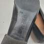 Hispanitas Point Toe Low Block Heels Black Leather/Patent 37.5 US 7 image number 7