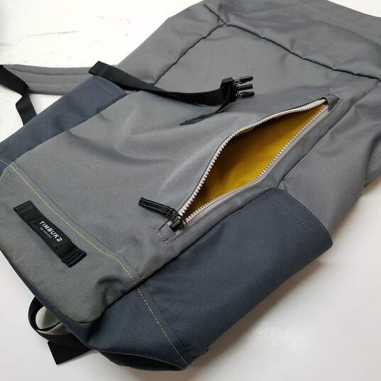 Timbuk2 Gray Tuck Roll Top Laptop Backpack image number 3