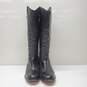 Frye Melissa Button Boots in Black Leather Women's 8.5 B image number 2