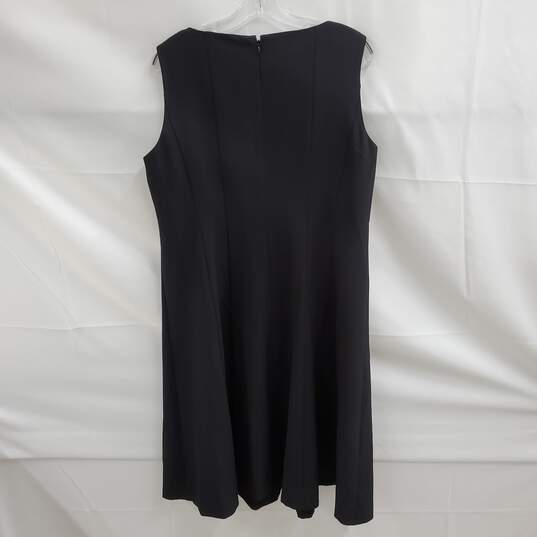 Black Label by Evan-Picone Sleeveless Black Dress NWT Size 16 image number 3