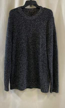 NWT Banana Republic Mens Gray Long Sleeve Knitted Pullover Sweater Size X Large