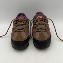 Iron Age Womens IA555 Brown Purple Lace Up Sneaker Shoes Size 11 M
