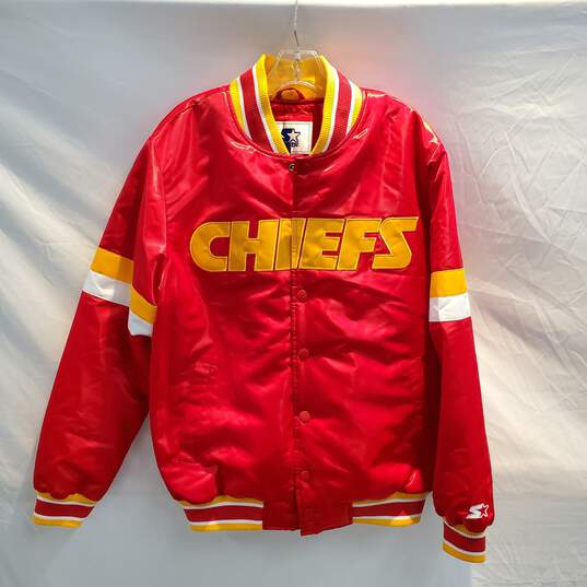 Starter NFL Kansas City Chiefs Jacket NWT Size M image number 1