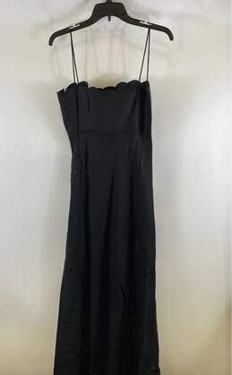 NWT Free People Summer Away Womens Black Sleeveless Maxi Dress Size Medium