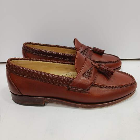 Allen Edmonds Men's Leather Tassel Loafers Size 8.5 image number 3