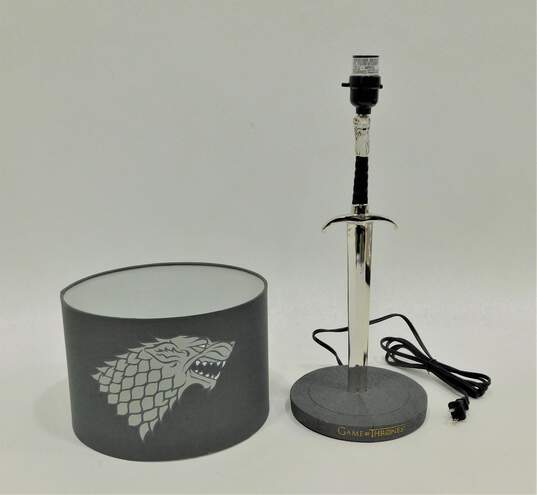 Game of Thrones Jon Snow Sword Collectible Lamp Working IOB image number 2