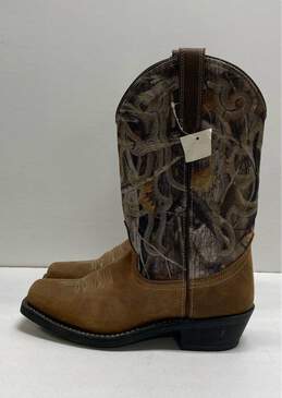 Masterson Boot Co. Western Cowboy Leather Camo Boots Men's Size 9 D