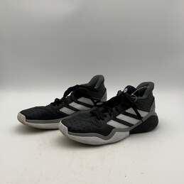Adidas Bounce Mens Harden Stepback EF9893 Black White Sneaker Shoes Size 12