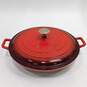 Amazon Basics Enameled Cast Iron Covered Caserole - 3.3 Qt. image number 1