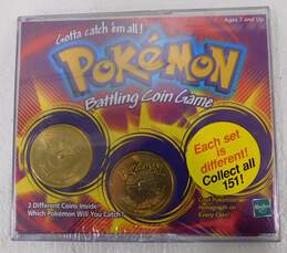 Rare Pokemon Hasbro Battling Coin Game 1999 Factory Sealed