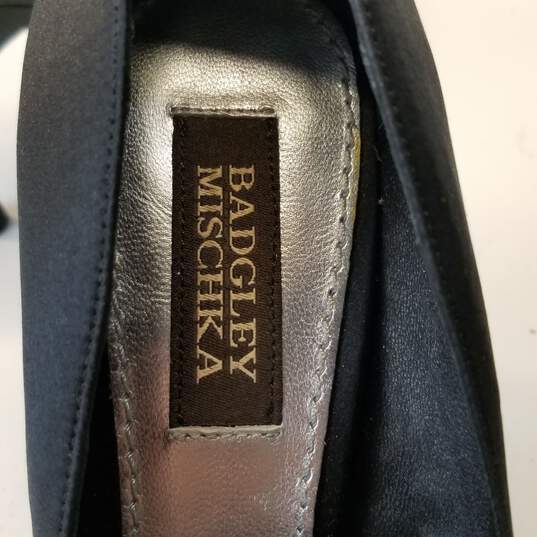Badgley Mischka M1086 Barbara Women Heels Black Size 6.5 image number 8