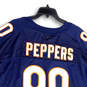 NWT Mens Blue Chicago Bears #90 Julius Peppers NFL Footboll Jersey Size 60 image number 4