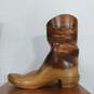 Wood Carving Cowboy Boot Bookends! image number 6