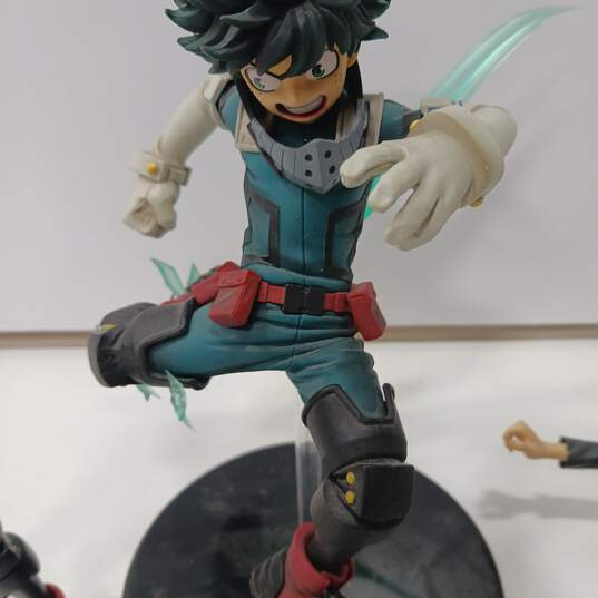 My Hero Academia Izuku Midoriya & Shota Aizawa 3PC Action Figure Bundle image number 3