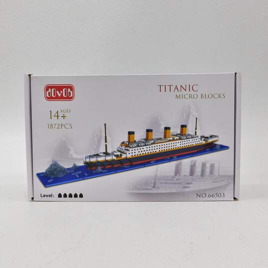 Buy the Dovob Micro Blocks Industrial Miracle RMS Titanic Model Set |  GoodwillFinds
