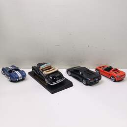 4pc Bundle of Assorted 1/18 Diecast Car Models alternative image