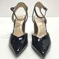 Vince Camuto Ambrei Black Patent Sandal Pump Heels Shoes Size 8.5 M image number 3