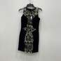 NWT Rebecca Minkoff Womens Moulin Black White Sleeveless Sheath Dress Size 0 image number 1