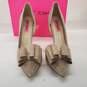 Betsey Johnson Women's 'Prince' Gold D'Orsay Heels Size 8.5 image number 2