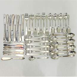 Vintage 1847 Rogers Bros Sylvia Pattern Silver-Plated Flatware Set for 8