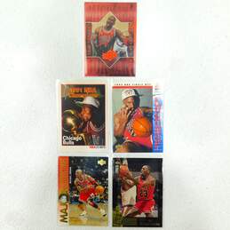 5 Michael Jordan Basketball Cards Chicago Bulls