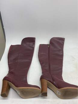 Women's Lane Bryant Size 9w Maroon Tall Boots alternative image