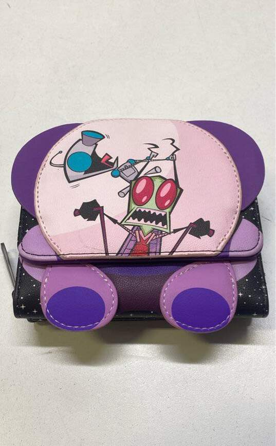 Loungefly X Invader Zim 20th Anniversary Wallet Multicolor image number 1