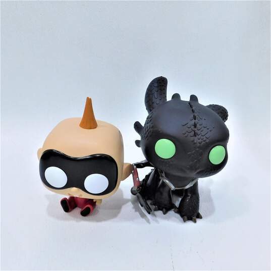 Funko Pop 10in Figures Incredibles Jack Jack How To Train Your Dragon Toothless image number 1