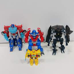 Bundle of 4 Assorted Transformers Action Figures