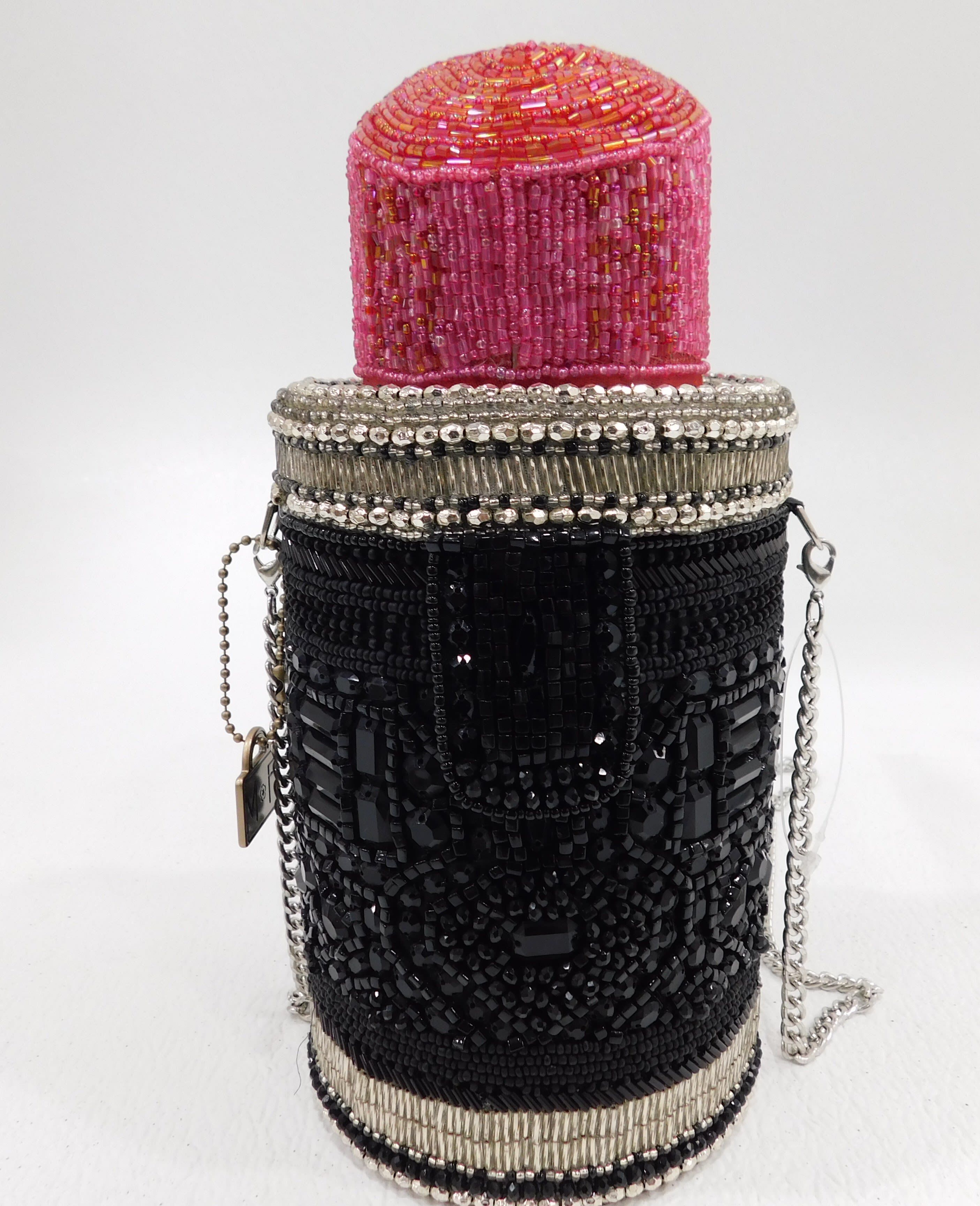 Fashionable Mini Solid Color Lipstick-shaped Handbag Women's Purse | SHEIN  USA