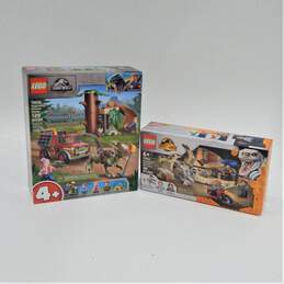 Sealed Lego Jurassic World 76945 Bike Chase 76939 Dinosaur Escape Building Sets