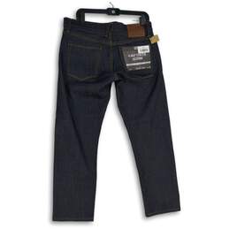 NWT Hiroshi Kato Mens The Pen Blue Denim Slim Fit Straight Leg Jeans Size 33 alternative image