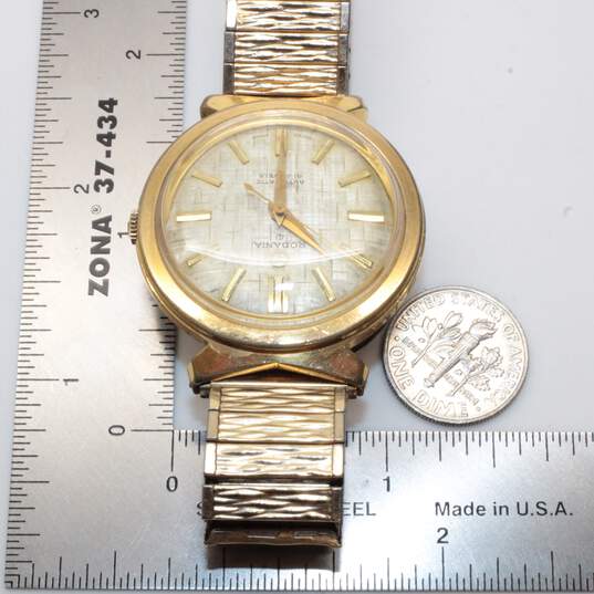 Rodania 10K Yellow Gold 41 Jewel Swiss Made Automatic Watch image number 7