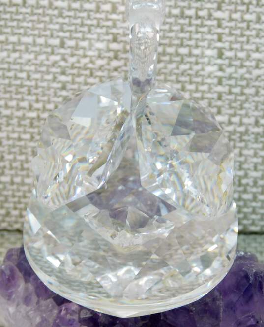 Swarovski Clear Crystal Swan Bird Figurine 131.5g image number 4