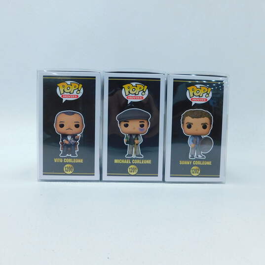 Funko Pop! Movies The Godfather 50 Years 1200 Vito Corleone, 1201 Micahel Corleone, and 1202 Sonny Corleone (Set of 3) image number 3