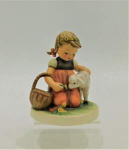 Vintage Goebel Hummel "Favorite Pet" #361 Girl & Lamb Figurine