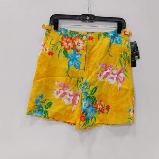 Women's Lauren Ralph Lauren Vintage Linene Floral Print Shorts Sz 6 NWT image number 1