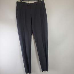 armani exchange dress pants size 10 Women Dark Grey / Black