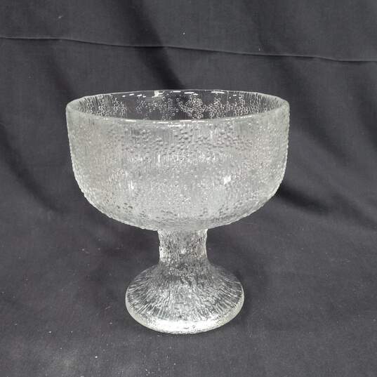 Iittala Hopla Compote Glass Footed Pedestal Bowl image number 1