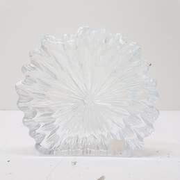 Sweden PUKEBERG Crystal Glass Shell Sculpture Paperweight alternative image