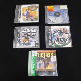5ct Sony PS1 Game Lot - Rival Schools