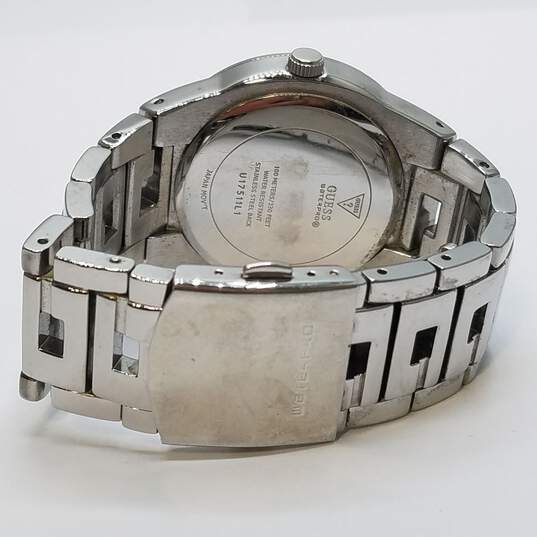 Rare Authentic Guess 38mm Case Crystal Bezel Chronograph Ladies U17511L1 Quartz Watch image number 7