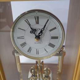 Thomas & Amelia Art Deco Mantle Clock - Gold, Silver, Caffrey's Furniture